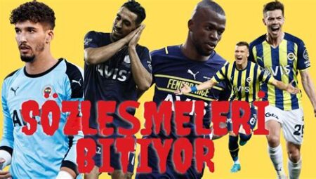 Sözleşmesi Biten Futbolcuların Transfer Durumu