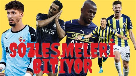 Sözleşmesi Biten Futbolcuların Transfer Durumu