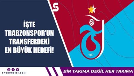 Trabzonspor’un Transferdeki En Büyük Hamleleri